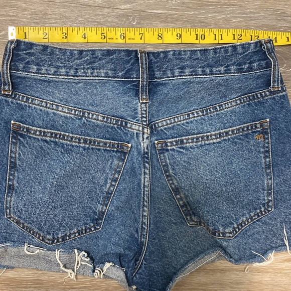 Madewell Relaxed Women’s Jean Shorts Size 25 Blue - Picture 4 of 11